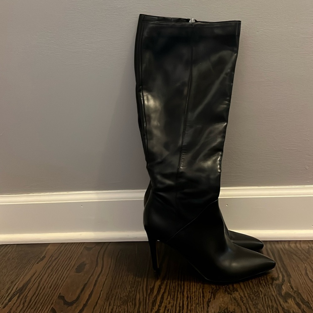 Franco Sarto Black Tall Boots